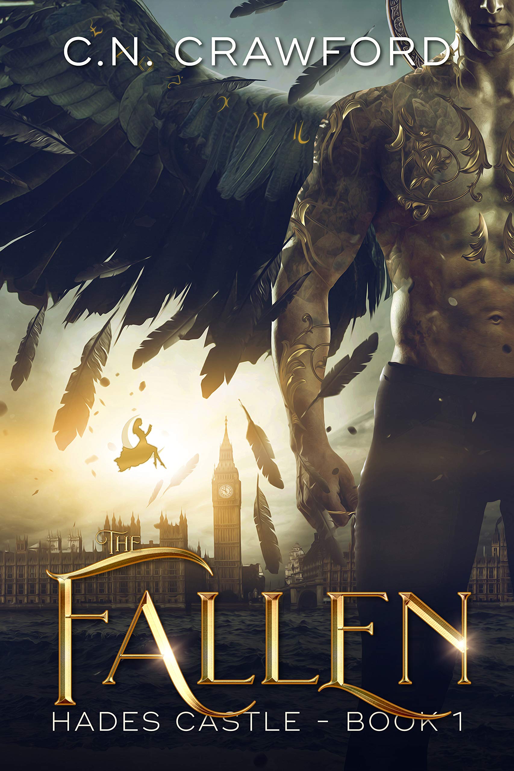 Picture of a book with fallen angels.